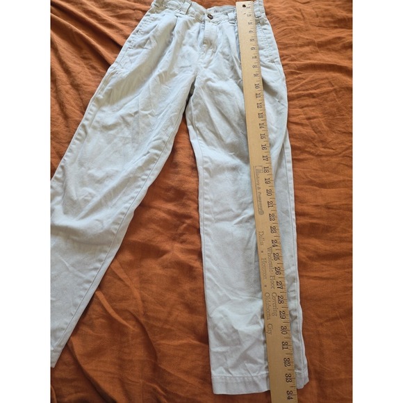 Vintage Gap Easy Fit Boys 10 Tan Khakis Chinos Pants Pleated Baggy Y2K 90's - Picture 5 of 8